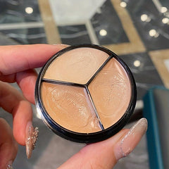 3-in-1 Concealer Cream for Dark Circles Acne Spots
