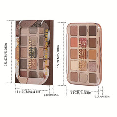 15 Color Matte & Glitter Eyeshadow Palette