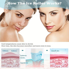 Ice Roller for Face and Eye Cooling Massager