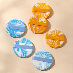 6pcs Air Cushion Powder Puffs - Makeup Sponges with Strap