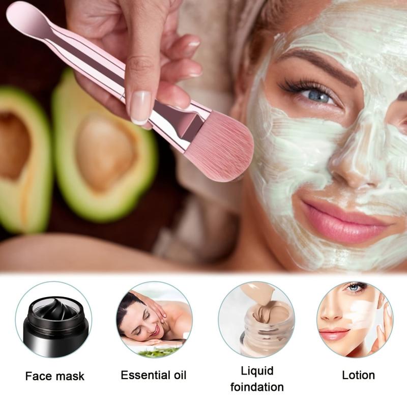 1pcs Makeup Brushes Mask Makeup Brush Skin Care Face Brush Belt Scoop Beauty