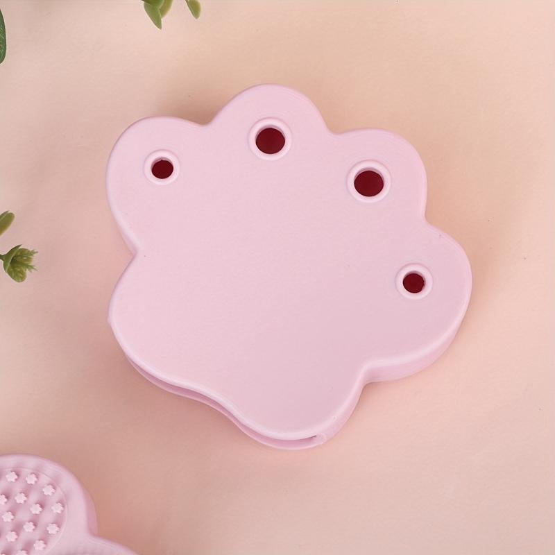 Makeup Brush Cleaning Mat & Drying Holder - Cat Paw Design