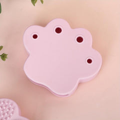 Makeup Brush Cleaning Mat & Drying Holder - Cat Paw Design