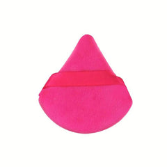 4 Pcs Soft Velvet Triangle Powder Puffs for Makeup Loose Mineral Powder