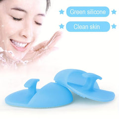 Silicone Facial Cleansing Brush Exfoliator Blackhead Acne Pore Pad