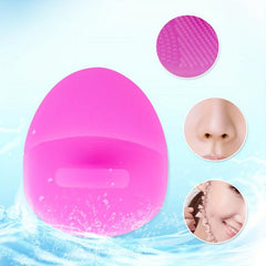 Silicone Facial Cleansing Brush Exfoliator Blackhead Acne Pore Pad