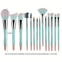 Makeup Brushes and Beauty Accessories Kit with Sponges