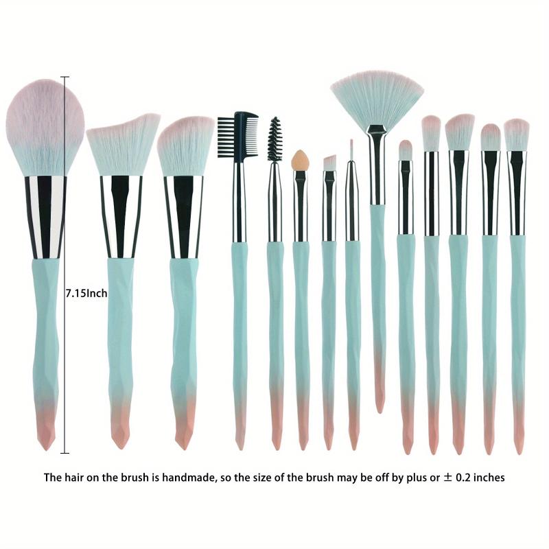 Makeup Brushes and Beauty Accessories Kit with Sponges