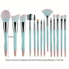 Makeup Brushes and Beauty Accessories Kit with Sponges