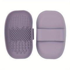 Silicone Makeup Brush Cleaning Mat with Back Strap