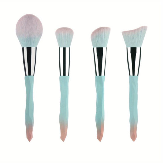 YxN 4 15pcs Pink Makeup Brush Set