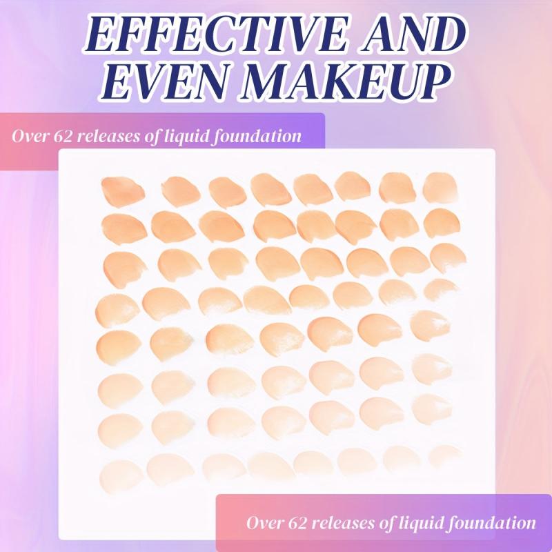 6pcs Makeup Sponge & 1pc Storage Box Beauty Eggs Set
