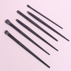 6pcs Eyeshadow Brushes Set Eye Brush Fine Smudge Concealer Silkworm Eyelid Brush