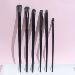 6pcs Eyeshadow Brushes Set Eye Brush Fine Smudge Concealer Silkworm Eyelid Brush