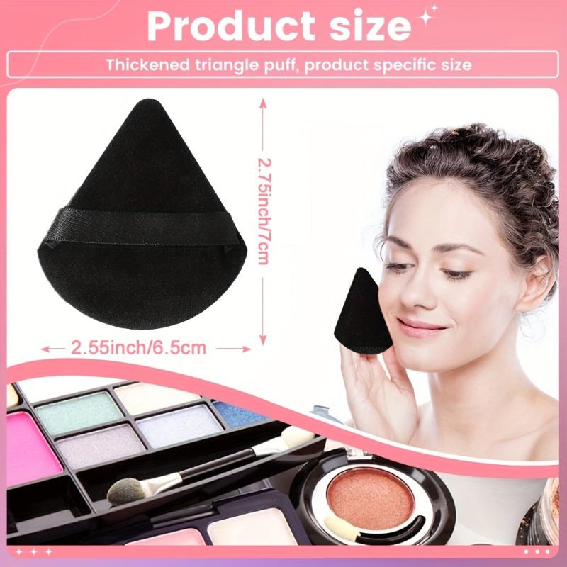30 PCS Triangle Makeup Puff Soft Sponge Puffs