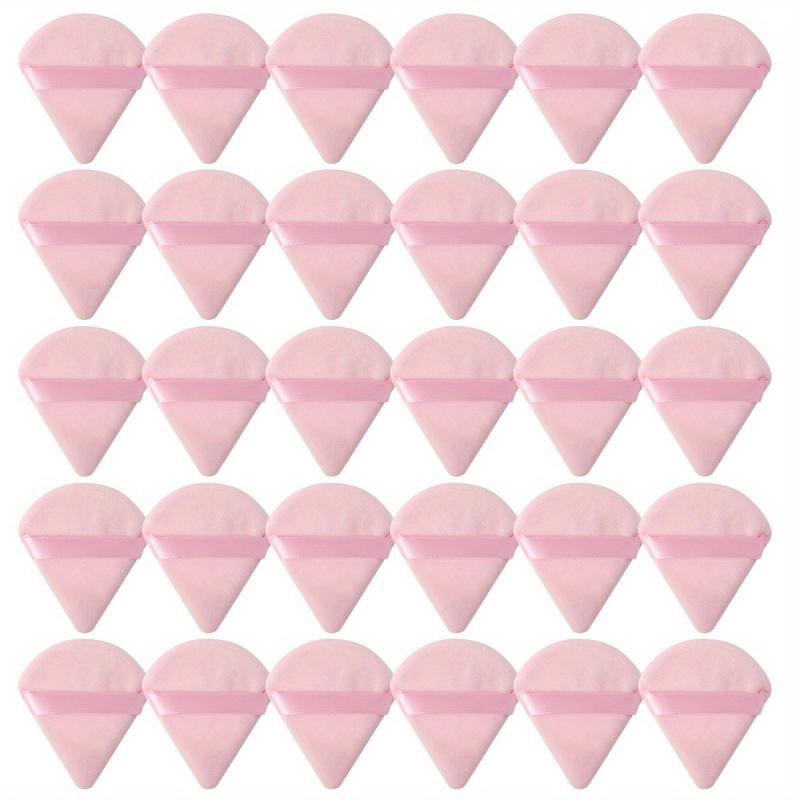 30 PCS Triangle Makeup Puff Soft Sponge Puffs