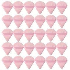 30 PCS Triangle Makeup Puff Soft Sponge Puffs