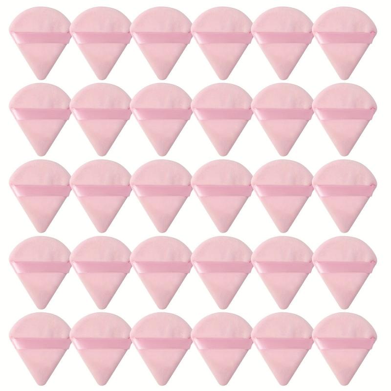 30 PCS Triangle Makeup Puff Soft Sponge Puffs