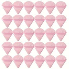 30 PCS Triangle Makeup Puff Soft Sponge Puffs