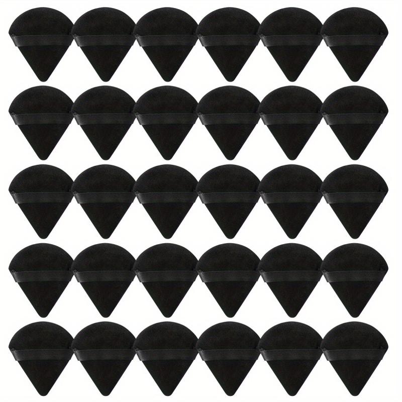 30 PCS Triangle Makeup Puff Soft Sponge Puffs
