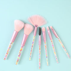 7pcs Makeup Brushes Set Loose Powder Blush Brushes Tool Kit