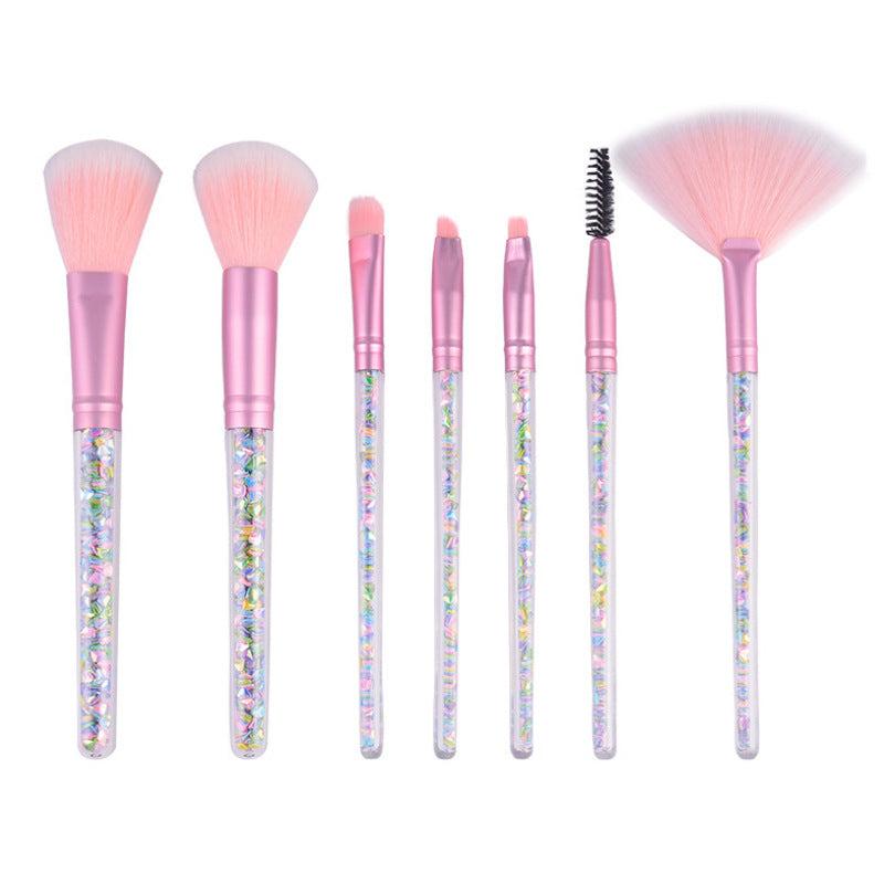 7pcs Makeup Brushes Set Loose Powder Blush Brushes Tool Kit