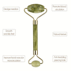 Natural Jade Face Roller Facial Massager for Women