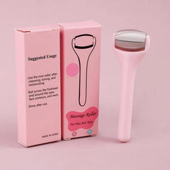 2 Pcs Mini Eye Massager Roller Silicone Wheel Beauty Tool