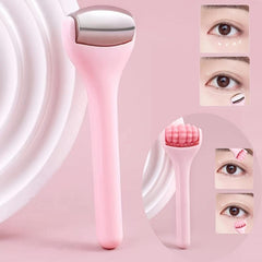 2 Pcs Mini Eye Massager Roller Silicone Wheel Beauty Tool