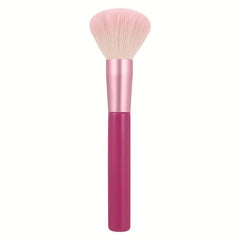 Rose Pink Handle Powder Brush
