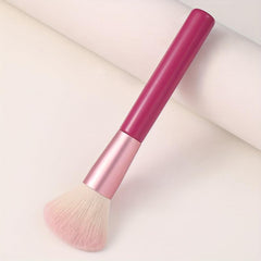 Rose Pink Handle Powder Brush
