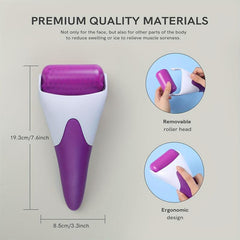 Facial Ice Roller for Puffiness & Pain Relief