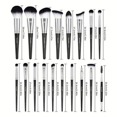 18 Pcs Professional Makeup Brush Set with Case