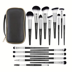 18 Pcs Professional Makeup Brush Set with Case