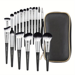18 Pcs Professional Makeup Brush Set with Case