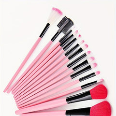 24pcs Pink Professional Makeup Brush Set Beauty and Makeup Tools