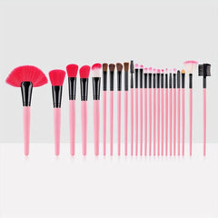 24pcs Pink Professional Makeup Brush Set Beauty and Makeup Tools