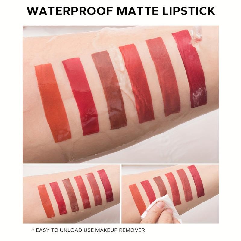 12 Shades Sensual Liquid Lipstick Matte Velvet Gloss Long Lasting Waterproof