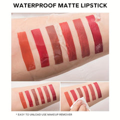 12 Shades Sensual Liquid Lipstick Matte Velvet Gloss Long Lasting Waterproof