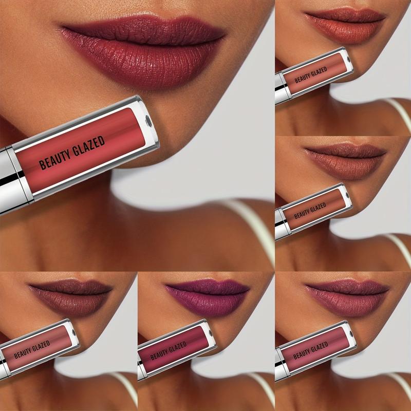 12 Shades Sensual Liquid Lipstick Matte Velvet Gloss Long Lasting Waterproof