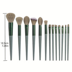 13pcs Makeup Brushes Kit Foundation Powder Eye Shadows Blush Make Up Brushes