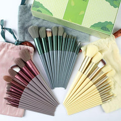 13pcs Makeup Brushes Kit Foundation Powder Eye Shadows Blush Make Up Brushes