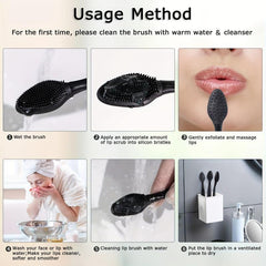 16pcs Silicone Lip Scrub Brushes Exfoliating Tool for Skincare