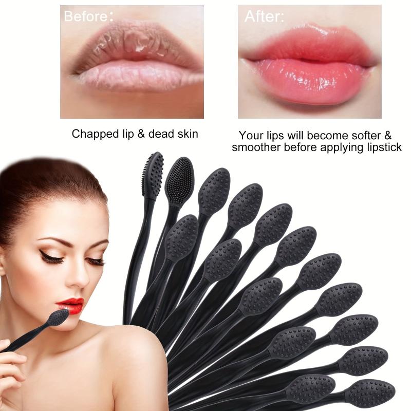 16pcs Silicone Lip Scrub Brushes Exfoliating Tool for Skincare