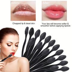 16pcs Silicone Lip Scrub Brushes Exfoliating Tool for Skincare