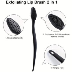 16pcs Silicone Lip Scrub Brushes Exfoliating Tool for Skincare