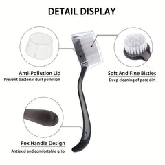 4pcs Facial Cleansing Brush Exfoliating Makeup Removal Skincare