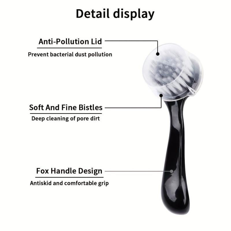 4pcs Facial Cleansing Brush Exfoliating Makeup Removal Skincare