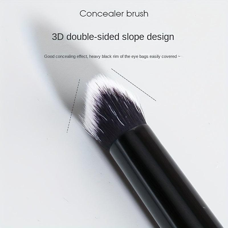 Foundation Brush for Mineral & Liquid Makeup Ergonomic Handle & Bristles