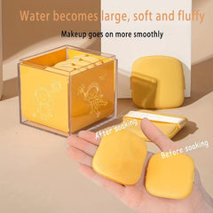 10pcs Powder Puff Face Soft Both Dry And Wet Makeup Setting Puff